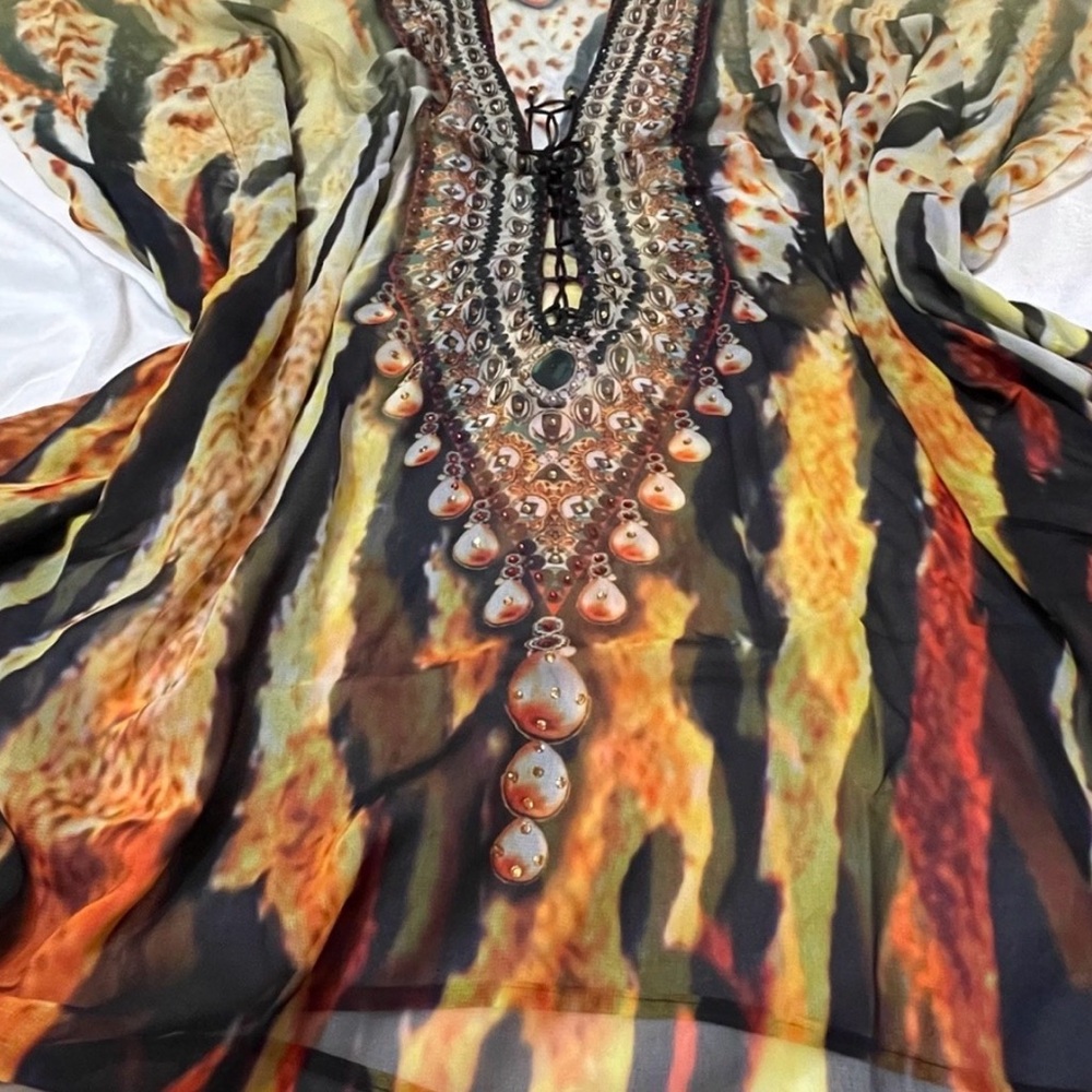 La Moda NWT One Size Resort
Caftan Luxury Coverup